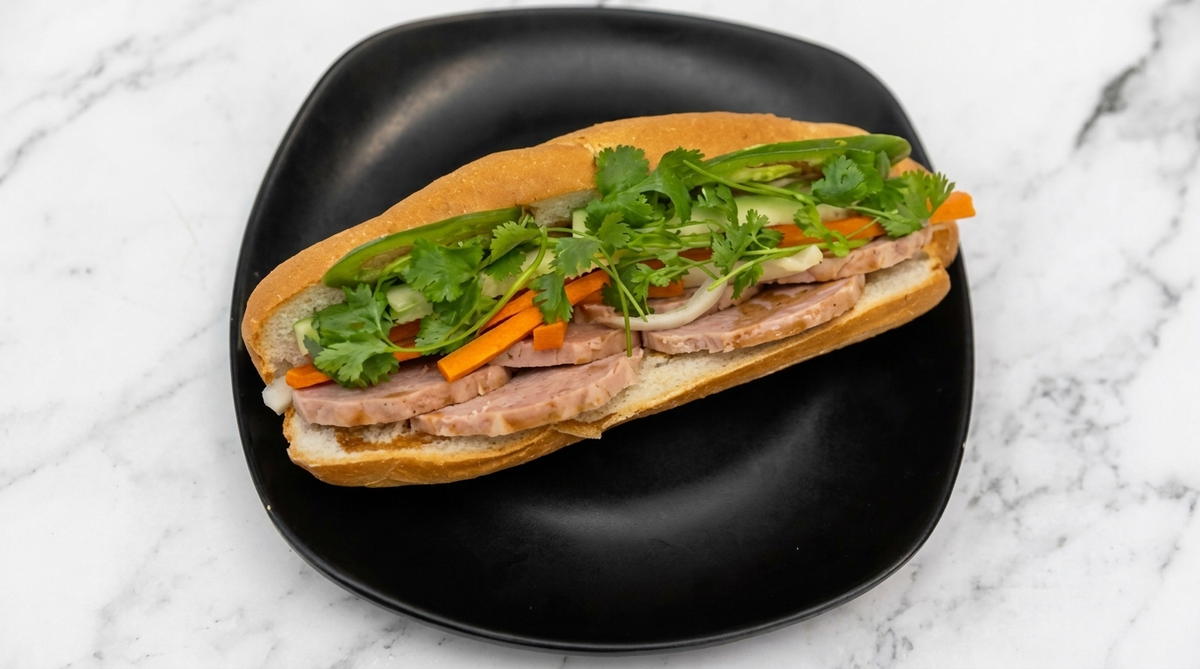Vegetarian Ham Bánh Mì